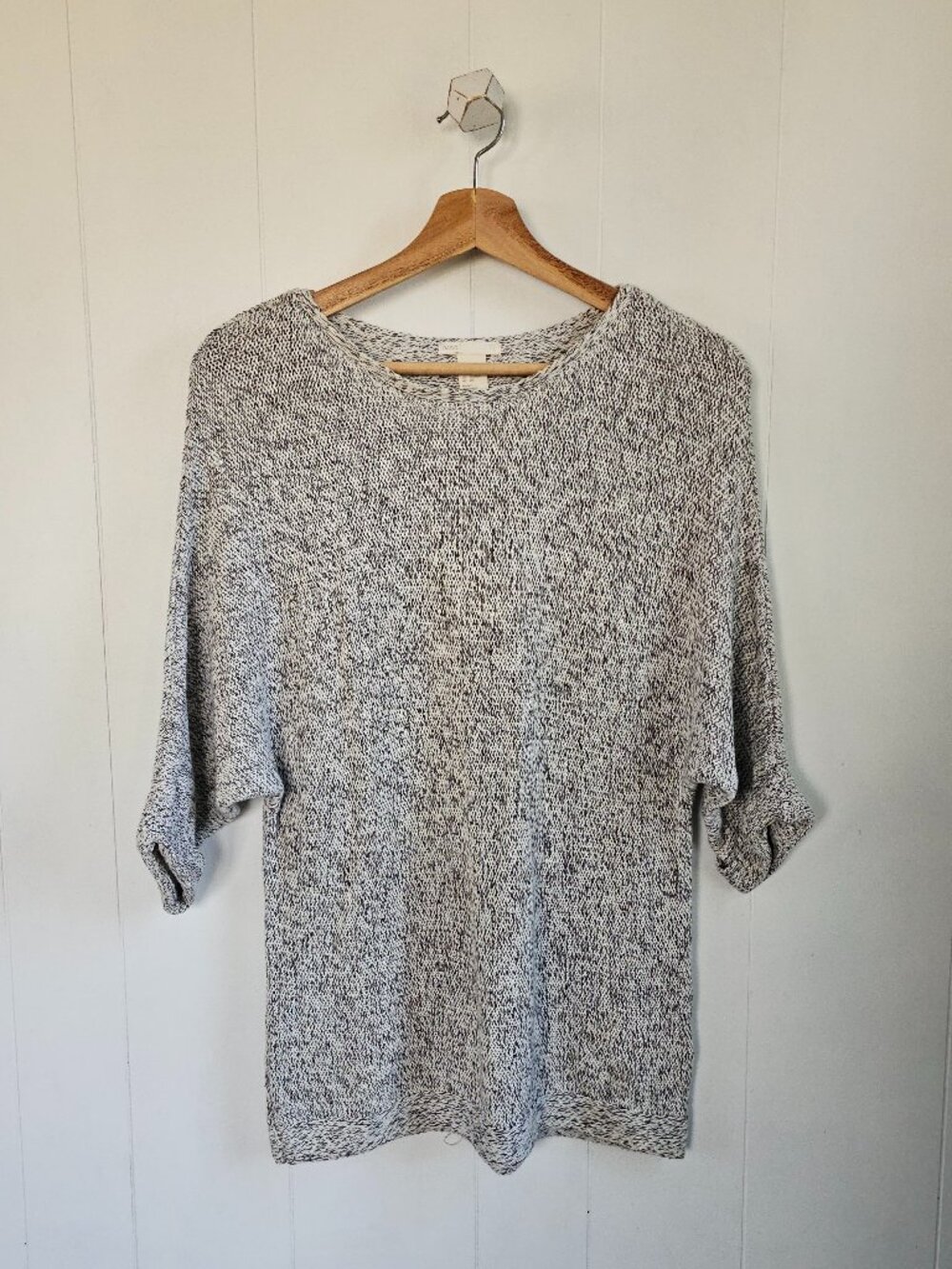 H&M Marled Knit Top